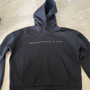 Boy Abercrombie & Fitch Black Hoodie Sweater